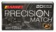 Barnes Precision Match 6mm Creedmoor 112 Grain Open Tip Match Ammunition 20 Rounds