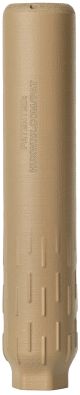 Huxwrx Flow 22Ti 22 Cal Rimfire Suppressor with Flat Dark Earth Finish