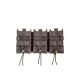 High Speed Gear TACO Molle Shingle Triple AR-15 Magazine Pouch, Black