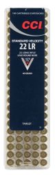 CCI Standard Velocity 22LR Lead Round Nose 40 Grain Ammunition 100 Rounds