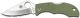 Spyderco Ladybug 3 Foliage Green Folding Knife Plain Edge