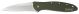 Kershaw 1660OL Olive Drab Leek Assisted Flipper Folding Knife 