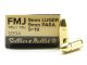 Sellier & Bellot 9mm Luger 115 Grain Full Metal Jacket Ammunition 50 Rounds