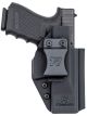 Rounded Gear Universal Kydex IWB Black Kydex Belt Clip Holster