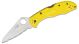 Spyderco C88SYL2 Salt 2 Serrated Folding Knife Yellow FRN