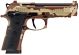 Beretta 92XI 9mm Pistol with Red Dot Optic Cut Slide and Chocolate Chip Camo Cerakote Finish