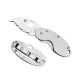 Spyderco C29S Crickett Stainless Steel Serrated Folding Knife 