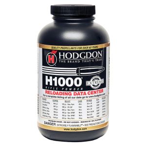 Hodgdon H1000 Extreme Rifle Powder, 1 Lb. Canister