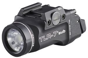 Streamlight TLR-7 HL-X SUB 1000 Lumen LED Rail Clamp Mount Gun Light for Glock 43X/48