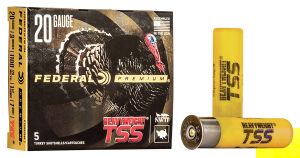 Federal TSS 20 Ga 3" 1 1/2 oz Tungsten Turkey 7 Shot Ammo 5 Rounds