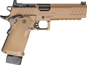 Springfield Armory 1911 DS Prodigy AOS 5" 9mm Pistol with Coyote Brown Cerakote Finish