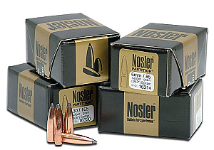 Nosler 6mm 100 Grain Partition Spitzer Bullets 50 Count