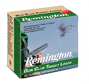 Remington Gun Club 12 Ga 2 3/4" 1 1/8 oz #7.5 Lead Shot 25 Rounds