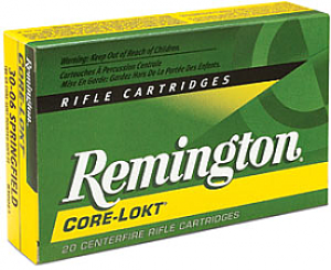 Remington Core-Lokt 30-06 Springfield 180 Grain Pointed Soft Point, 20 Rounds