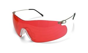 Radians Clay Pro Glasses Vermillion/Red Lens - Silver