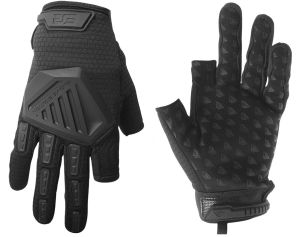 Glove Station The Shooter 2 Fingerless XX-Large Gloves - Black