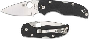 Spyderco C41GP5 Native 5 Lockback Knife Black G-10