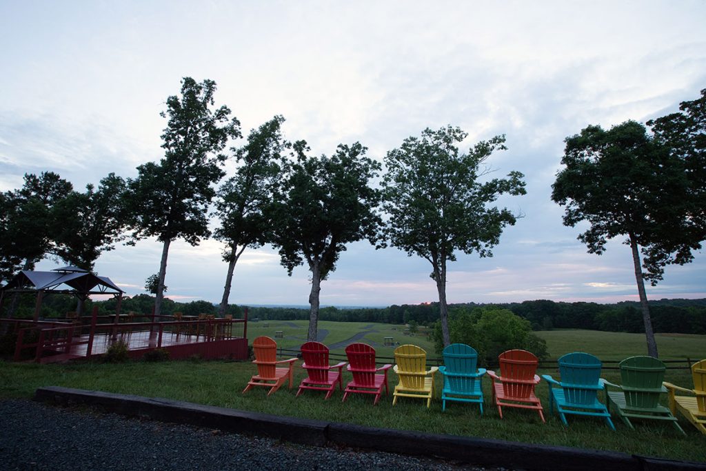 What a view! Our million dollar view is just part of Charlotte's nicest outdoor shooting range.