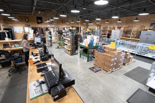 Hyatt Farms Shooting Complex Pro Shop.